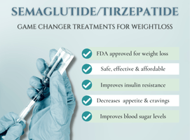 What is the difference between Tirzepatide and Semaglutide?